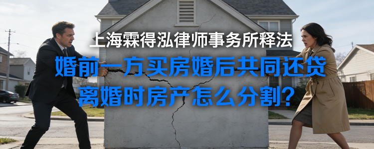 上海霖得泓律师事务所释法：婚前一方买房婚后共同还贷，离婚时房产怎么分割？